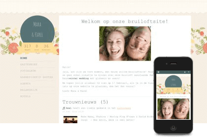 Bruiloftsite: de 6 voordelen om een website te maken voor je trouwdag!